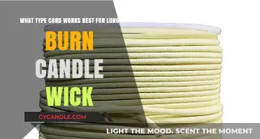 Best Cord Types for Long-Lasting Candle Wick Burns