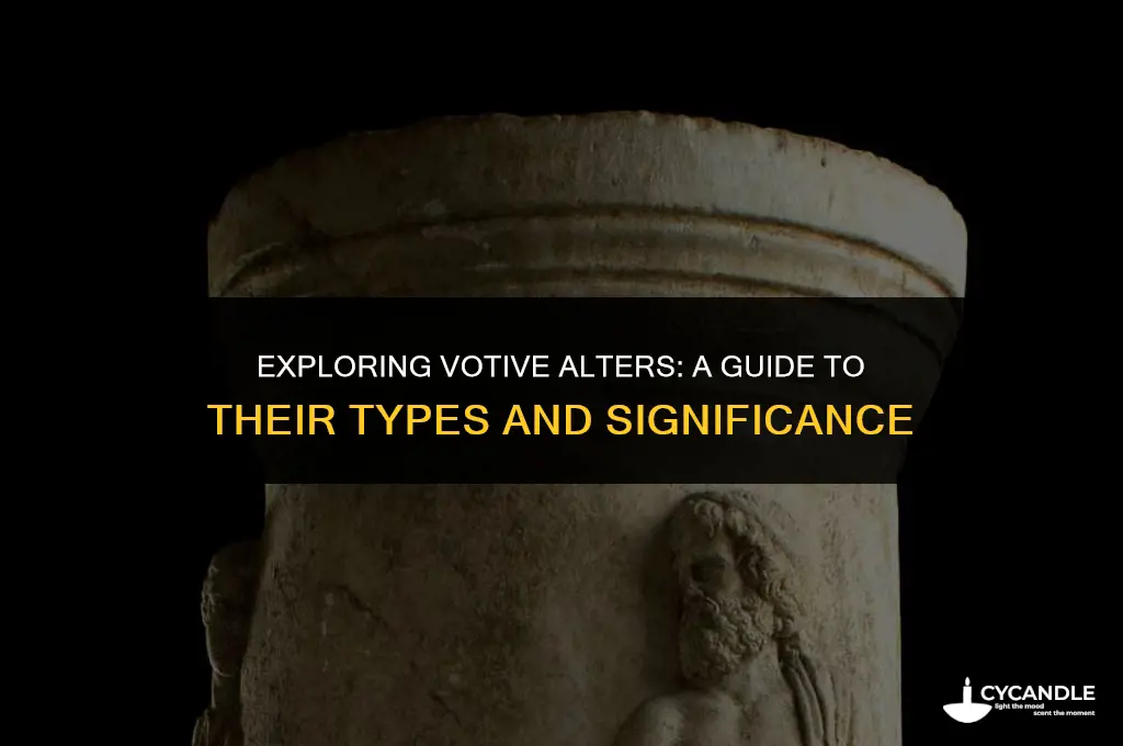 what type of alter would a votive belong to