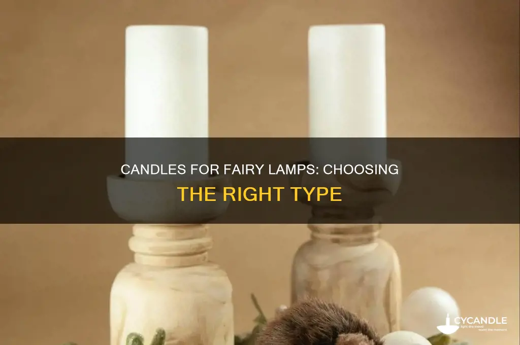 what type of candle for fairy lamp