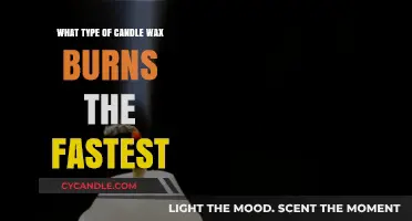Fastest Burning Candle Wax: A Comprehensive Comparison of Types