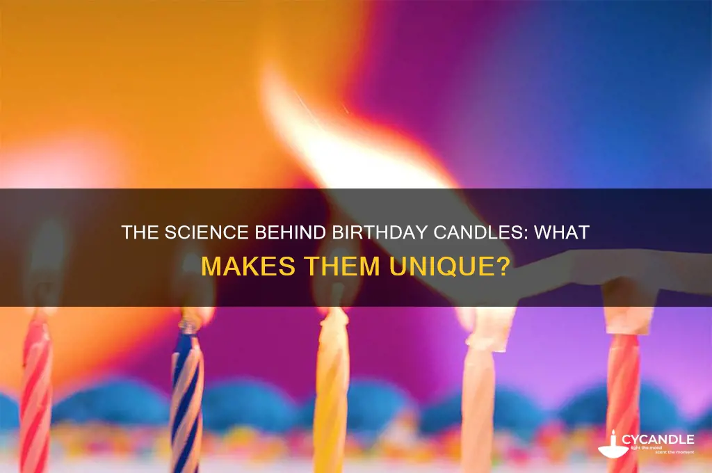 what type of candles are birthday candles