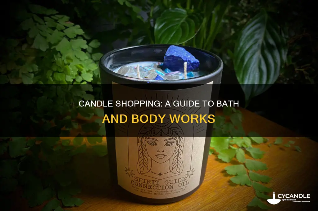what type of candles bath and body