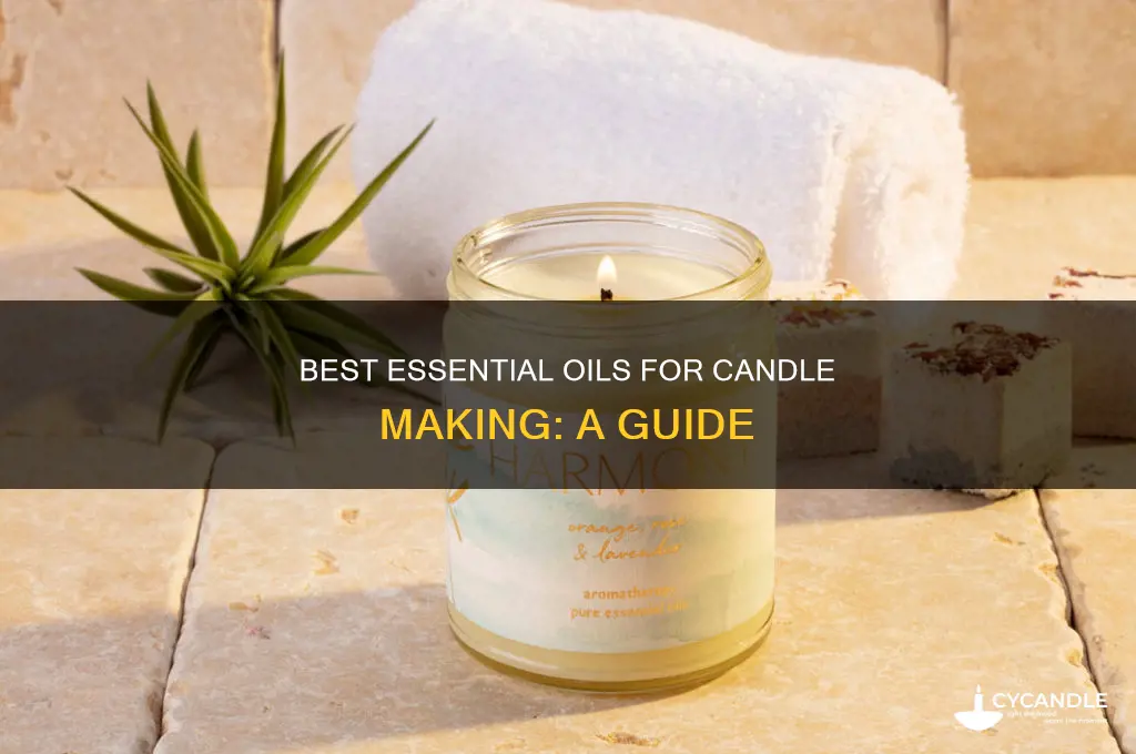 what type of essential oil for candle making