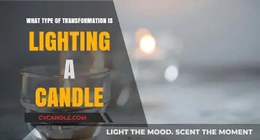 Lighting a Candle: A Symbolic Transformation of Darkness into Light