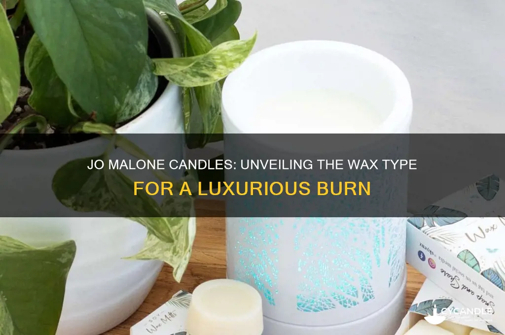what type of wax is used in jo malone candles