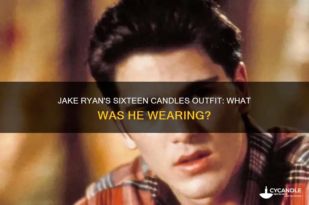 what was jake ryan wearing in sixteen candles