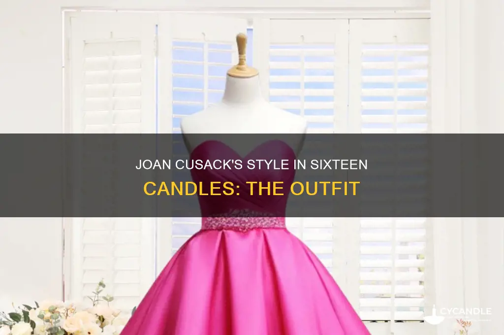 what was joan cusak wearing in sixteen candles