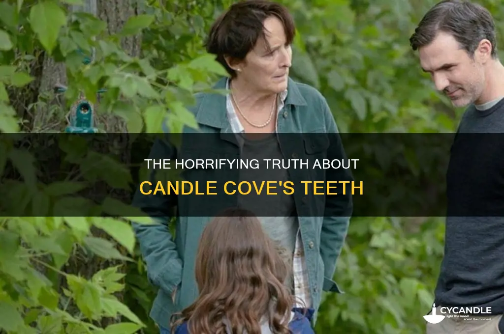 what was the thing made of teeth in candle cove
