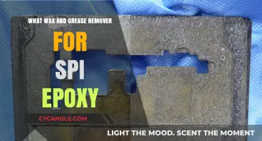 Best Wax and Grease Remover for SPI Epoxy Surfaces
