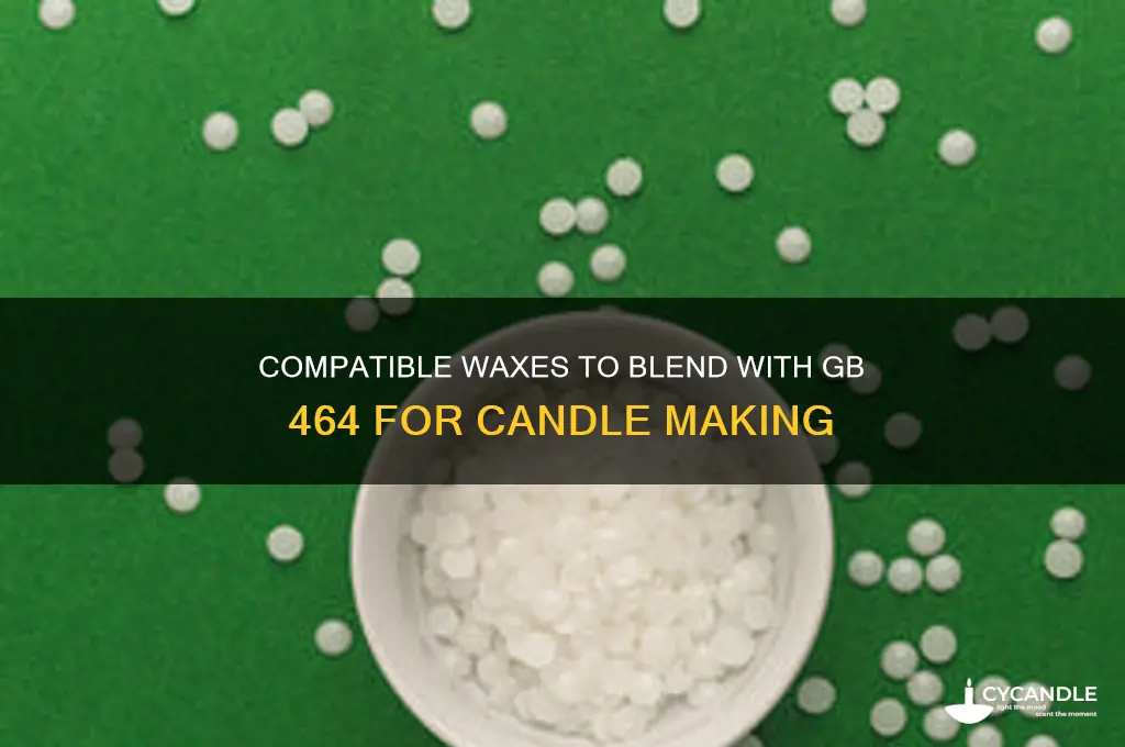what wax can be mixed with gb 464