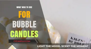 Best Wax Types for Crafting Perfect Bubble Candles at Home