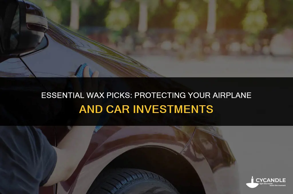 what waxs do you need for airplane and cars