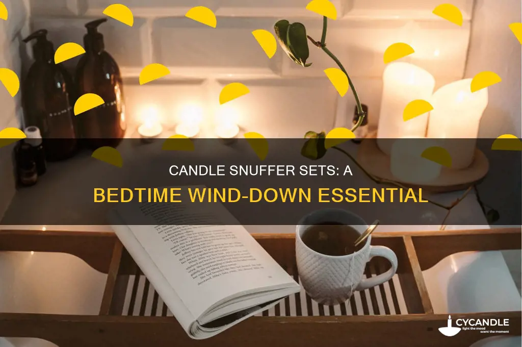 what wehe candle snuffer set for childrens bedtimes called