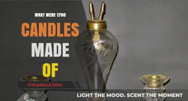 Candle History: 1700s Wax and Tallow Light