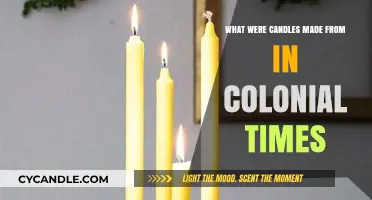 Colonial Candles: History of Wax and Wick