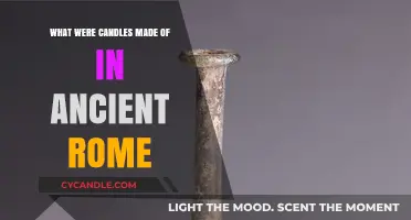 Ancient Roman Candles: What Were They Made Of?