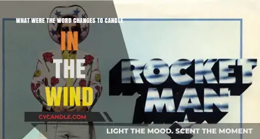 Evolution of "Candle in the Wind": Word Changes Over Time