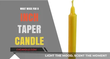 Choosing the Perfect Wick for Your 8-Inch Taper Candles