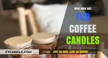 Choosing the Perfect Wick Size for Your Coffee-Scented Candles