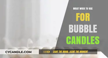 Choosing the Perfect Wick for Your Bubble Candles: A Guide
