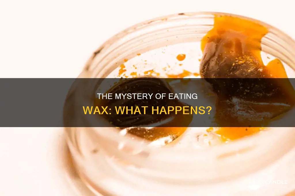 what will happen if i eat a candle