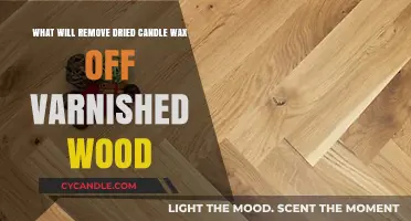 Effective Ways to Remove Dried Candle Wax from Varnished Wood Surfaces