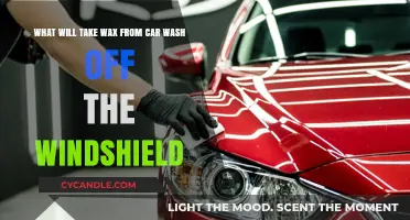 Effective Methods to Remove Car Wash Wax from Your Windshield