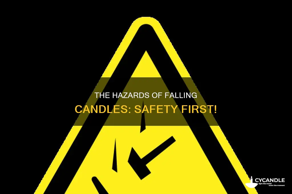 what would happen if the candle falls over