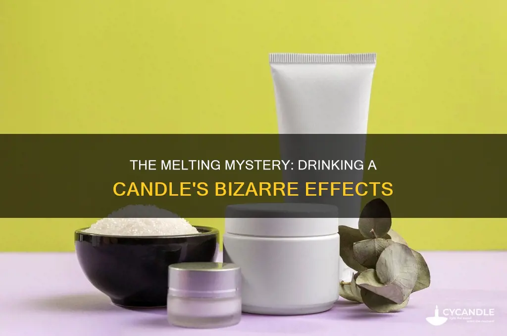what would happen if you drank a candle