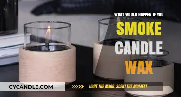 Smoking Candle Wax: Uncovering the Risks and Consequences