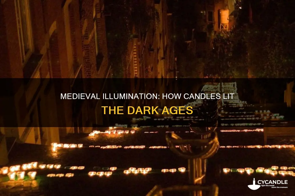 what would light candles in medieval times