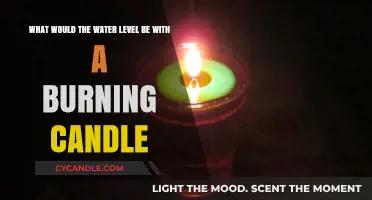 Candle Flame's Impact: Exploring Water Level Changes in a Burning Experiment