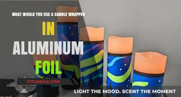Creative Uses for a Candle Wrapped in Aluminum Foil: DIY Hacks