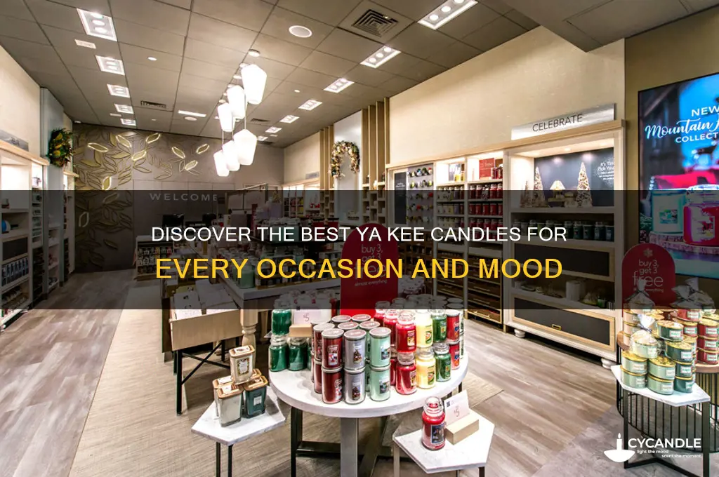 what ya kee candles can you use