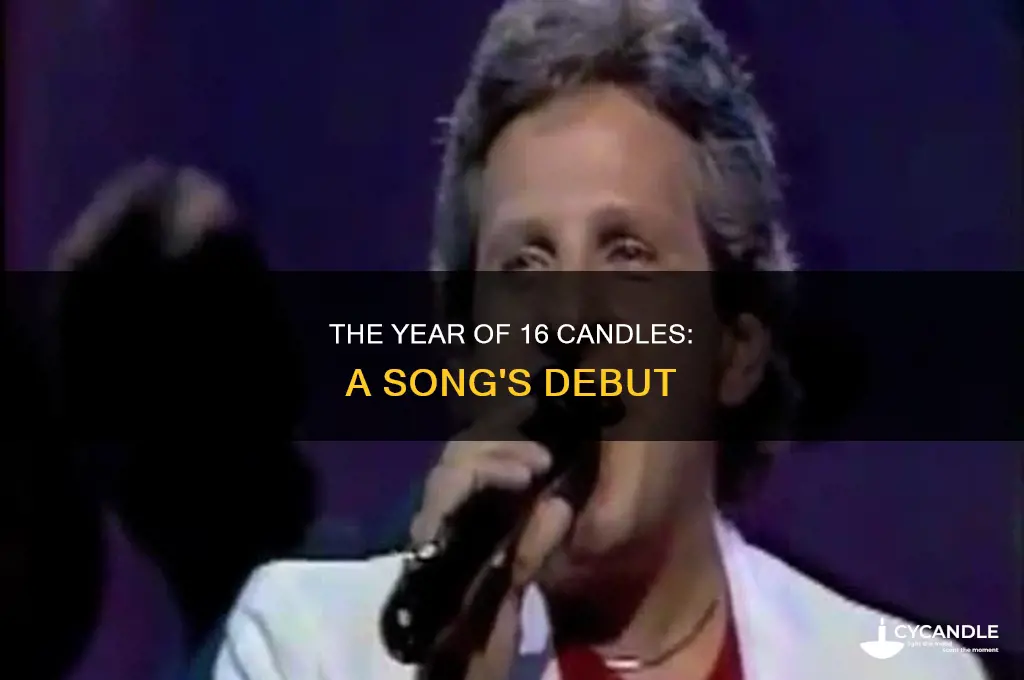 what year did the song 16 candles come out