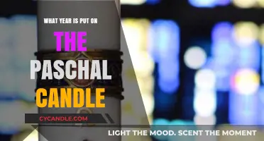 Understanding the Paschal Candle's Yearly Inscription Tradition