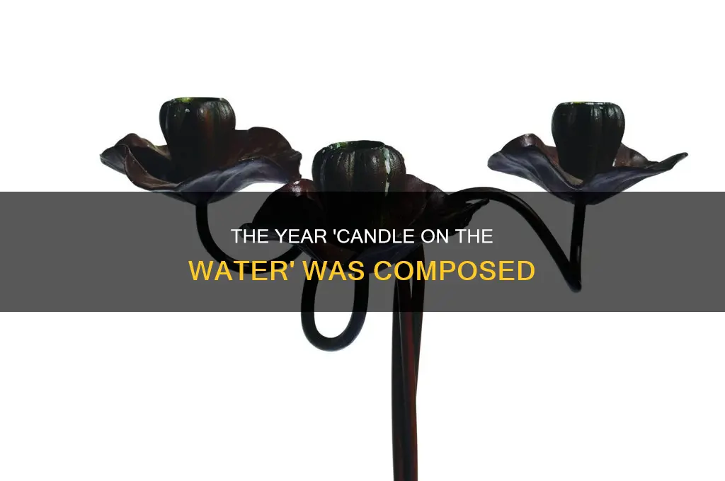 what year was candle on the water composed