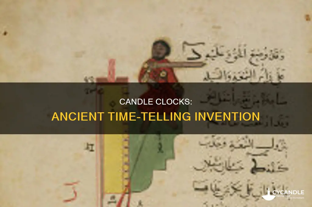 what year was the candle clock invented