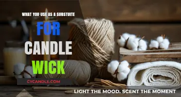 Creative Alternatives: What to Use as a Substitute for Candle Wick