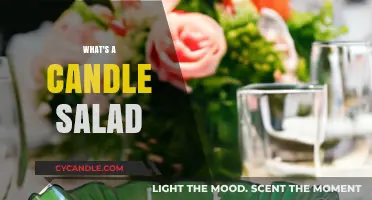 A Unique Vintage Dish: Candle Salad