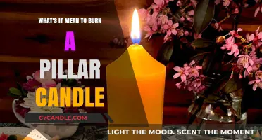 Understanding the Meaning and Technique of Burning Pillar Candles