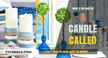 The Base of a Candle: What's It Called?