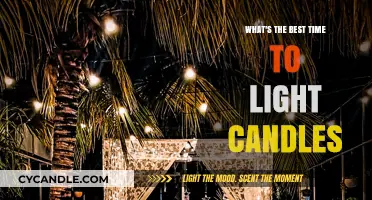 Perfect Timing for Candle Lighting: Enhance Ambiance and Relaxation