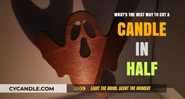Cutting Candles: The Best Way to Halve Them