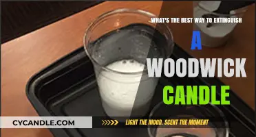 The Best Way to Extinguish WoodWick Candles Safely