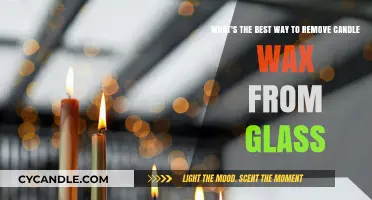 Effective Methods to Remove Candle Wax from Glass Surfaces Easily