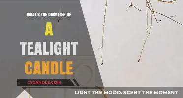 Diameter of a Tealight Candle: Standard Sizing for Warm Glow