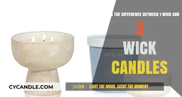 One vs. Three Wick Candles: Which Burns Brighter for You?