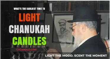 When to Light Chanukah Candles: The Earliest Time Explained