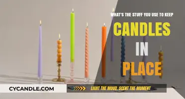 Candle Adhesives: Securing Your Candles Safely in Place